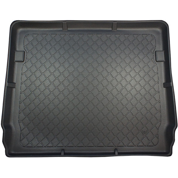 Trunk mat Peugeot 5008 2009-2017 (5/7 places / 3rd row lowered)