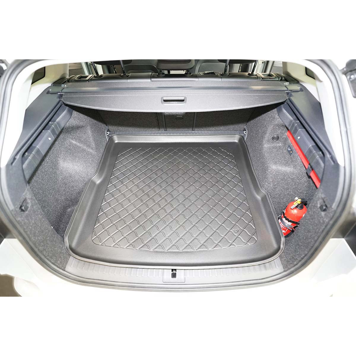 Trunk mat Skoda Enyaq iV (electric) from 2021 (upper part) Trunk mat Skoda Enyaq iV (electric) from 2021 (upper part)