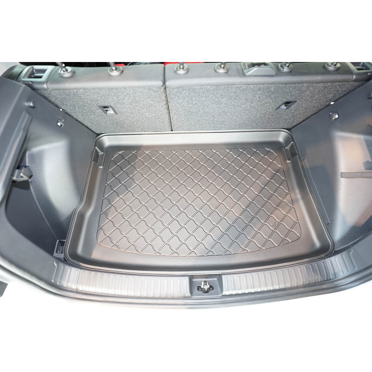 Trunk mat Skoda Fabia Hatchback from 2021 (upper part) Trunk mat Skoda Fabia Hatchback from 2021 (upper part)