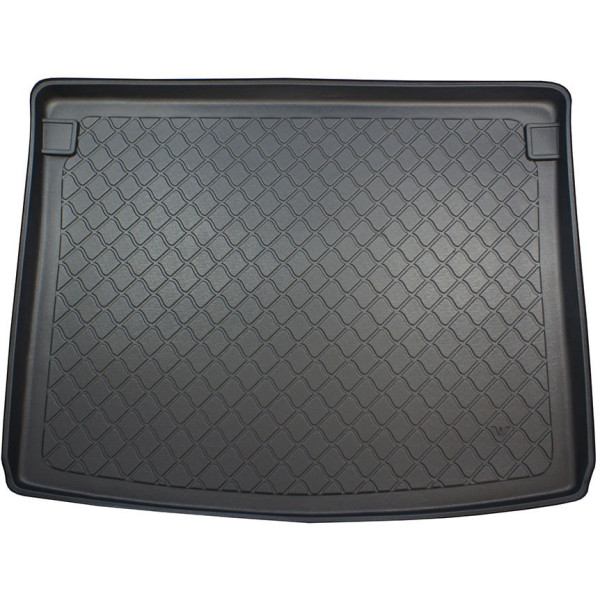 Trunk mat Volkswagen Caddy 2003-2020 (5 places / non-plastic-coated trunk walls)
