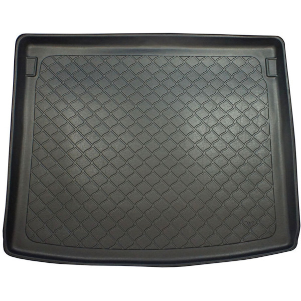 Trunk mat Volkswagen Caddy Life (Comfortline, Trendline) 2004-2020 (5 places / plastic-coated trunk walls)