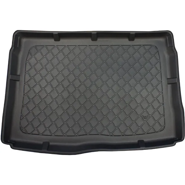 Trunk mat Volkswagen Golf VI Hatchback 2008-2012 (version with standard spare wheel)