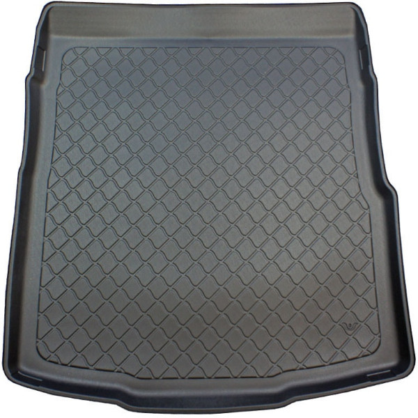 Trunk mat Volkswagen Passat B8 Sedan from 2014 (upper part / version with standard spare wheel)
