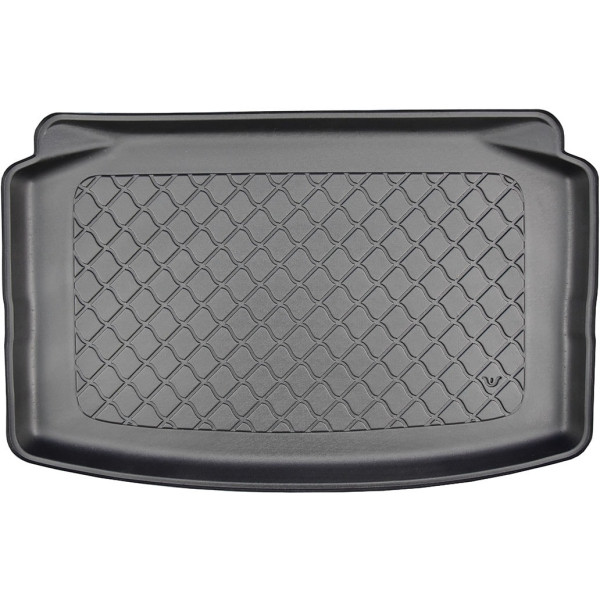 Trunk mat Volkswagen Polo Hatchback from 2017 (one-level boot)