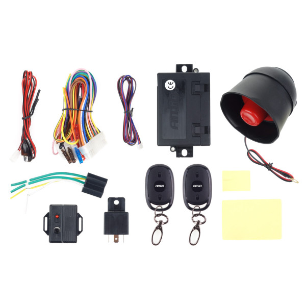 Car alarm CA14 with remote control, AMIO-01678