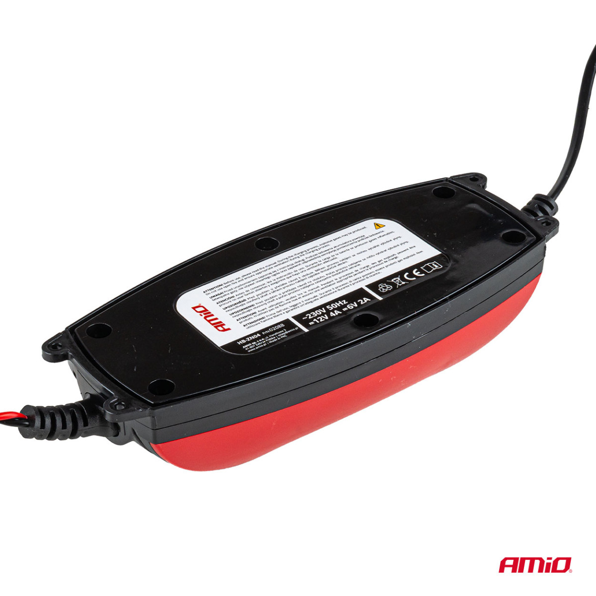 Digital battery charger DVL DBC 2A/4A 6V/12V AMIO-02088