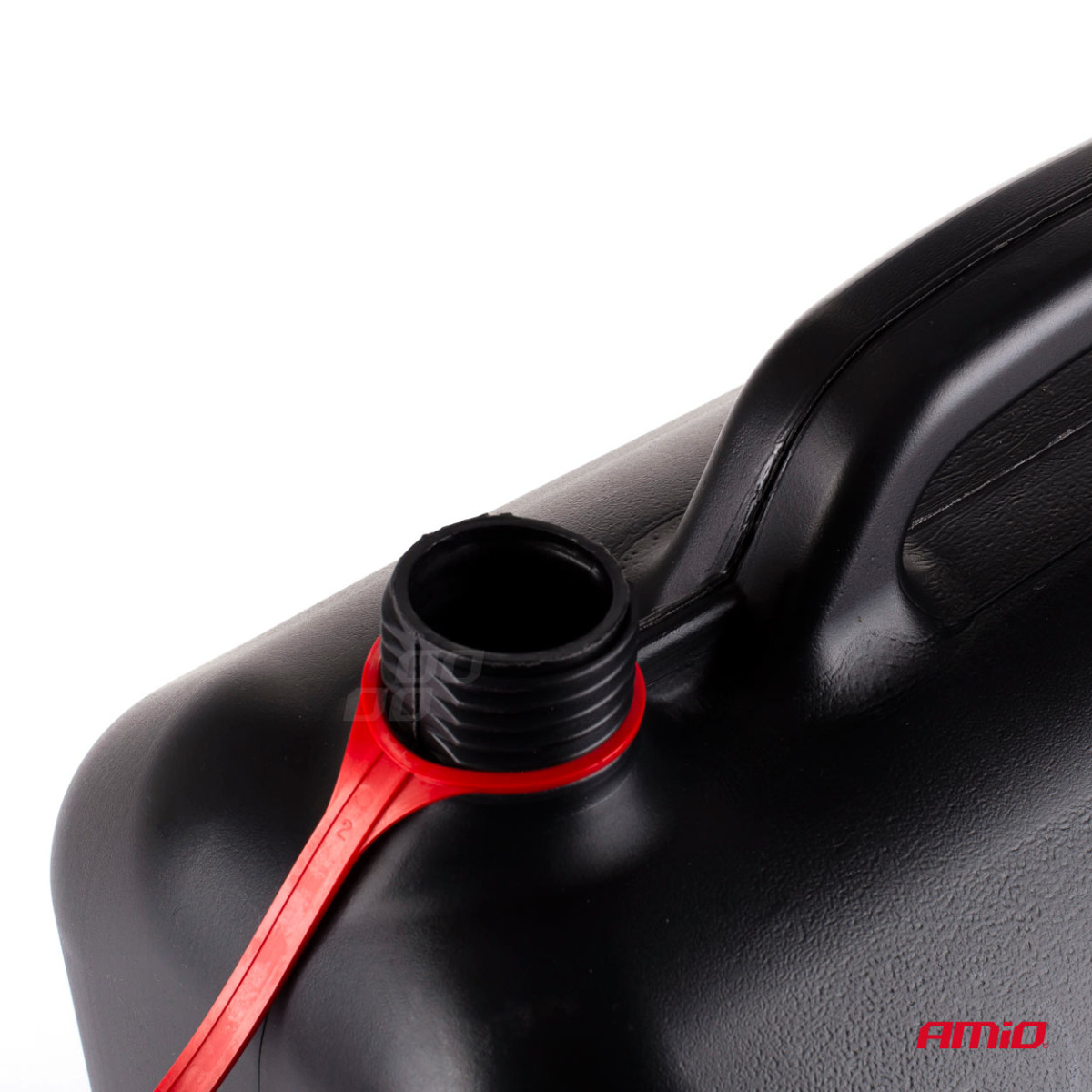 Plastic fuel canister 20 L, black, 38x35x20 cm