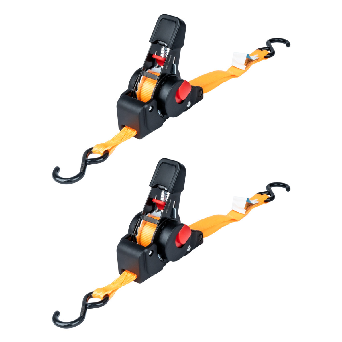 Cargo lashing strap with automatic winder 200 kg, 2 mx 18 mm, S-TYPE AMIO-03323