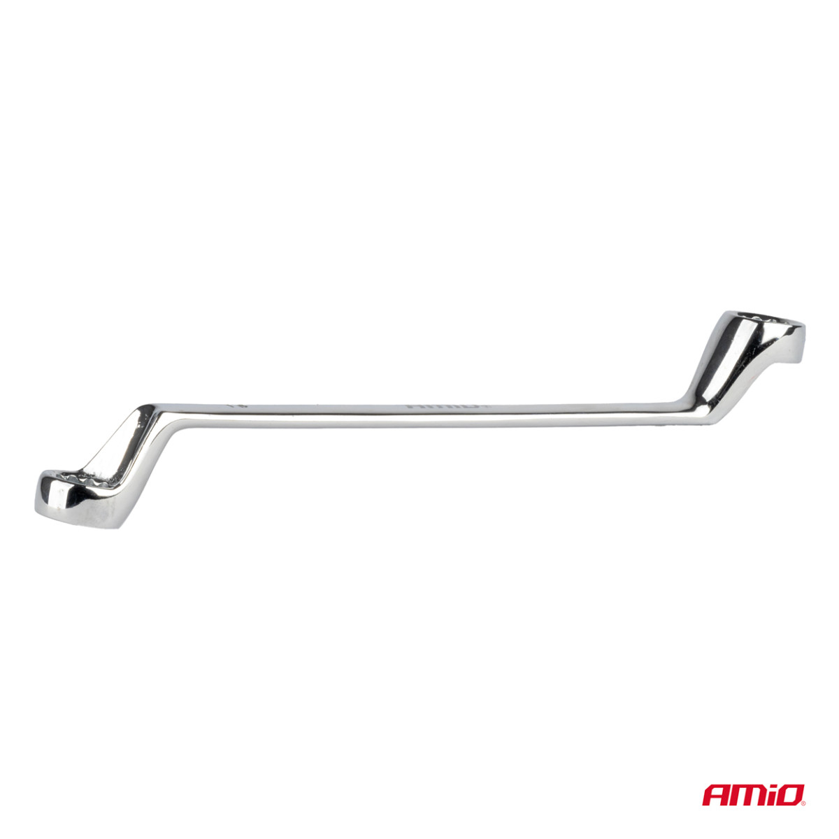 Set of combination wrenches, bent 6–32 mm, 12 pcs., AMIO-04197