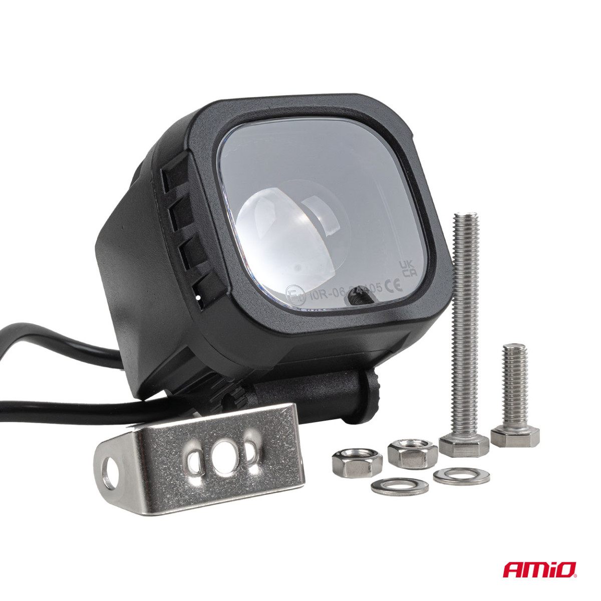 Signal light for forklifts, blue arrow, 15W 10–80V IP6K9K AMIO-04866