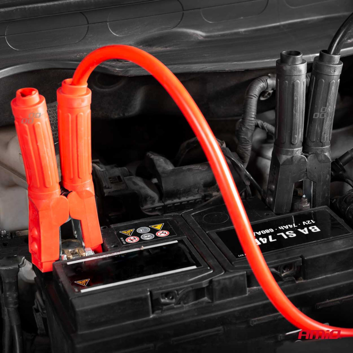 Jumper cables 1000A, 6 m AMIO-01435