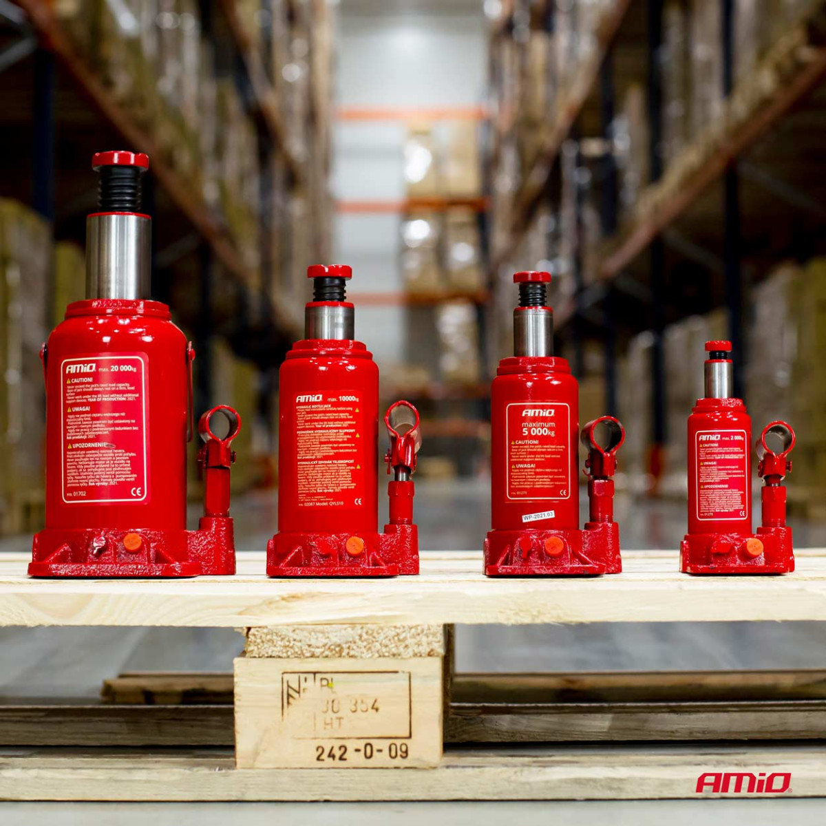 Hydraulic pillar lift 10 t, AMIO-02087