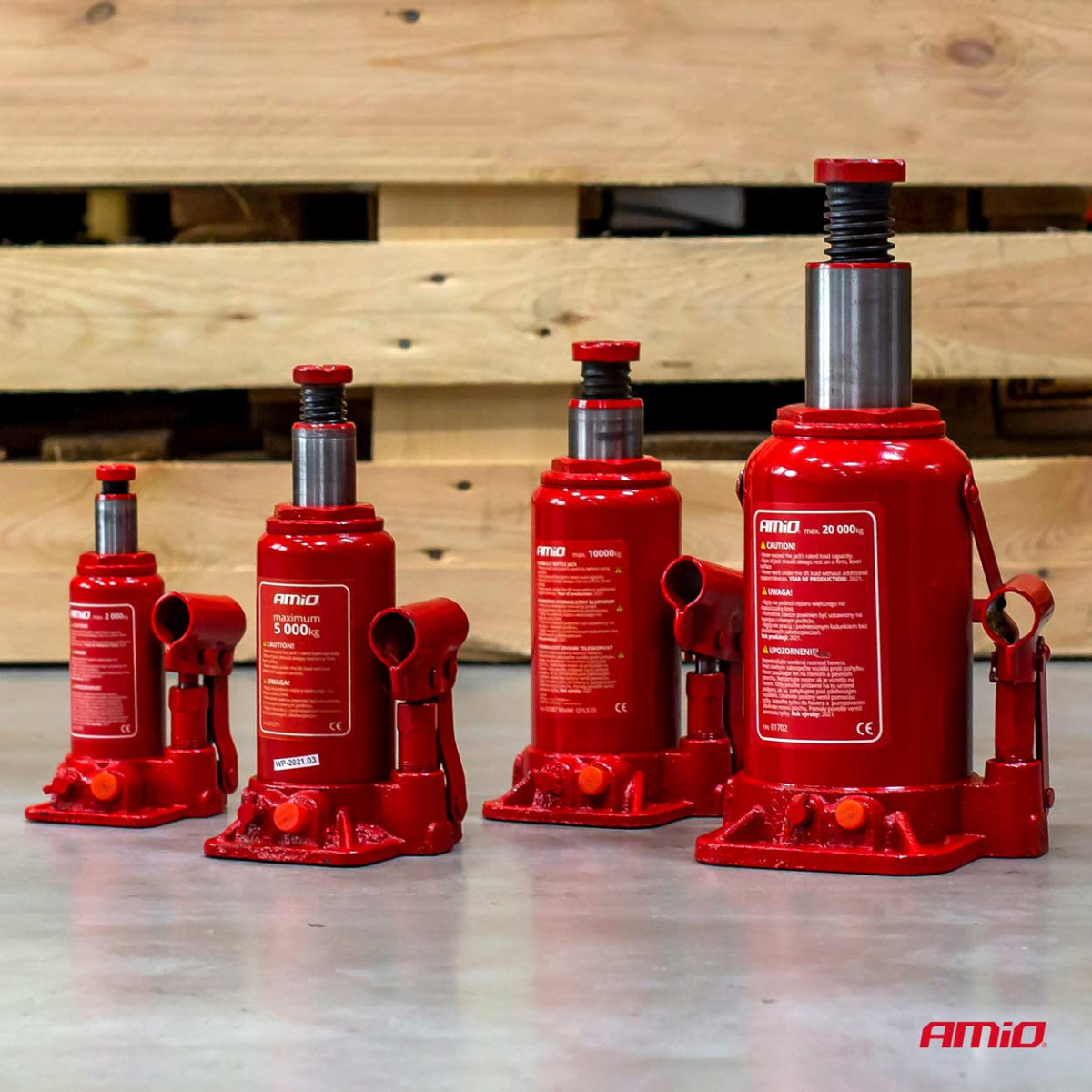 Hydraulic pillar lift 20 t, AMIO-01702