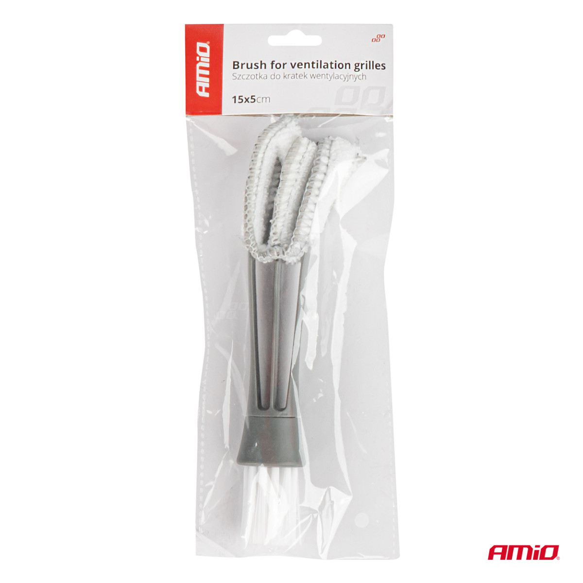 Brush for cleaning ventilation grilles AMIO-02607