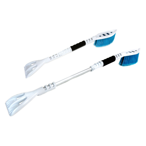 Telescopic snow brush with ice scraper PREMIUM M1 ABS, 660–890 mm