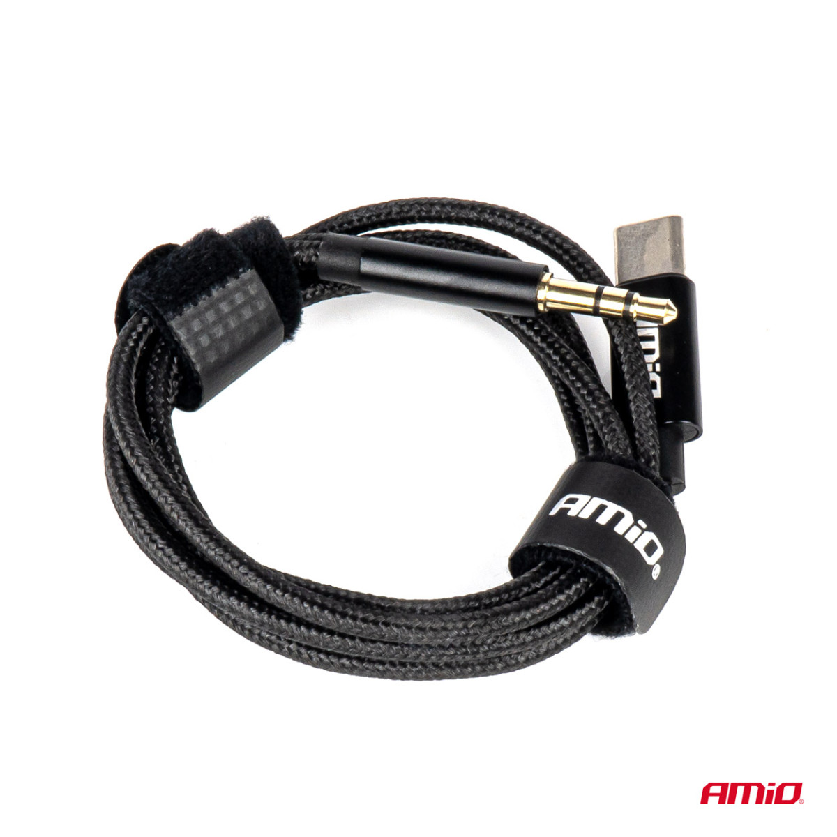 USB-C to 3.5 mm Mini Jack AUX cable 1 m AMIO-04294