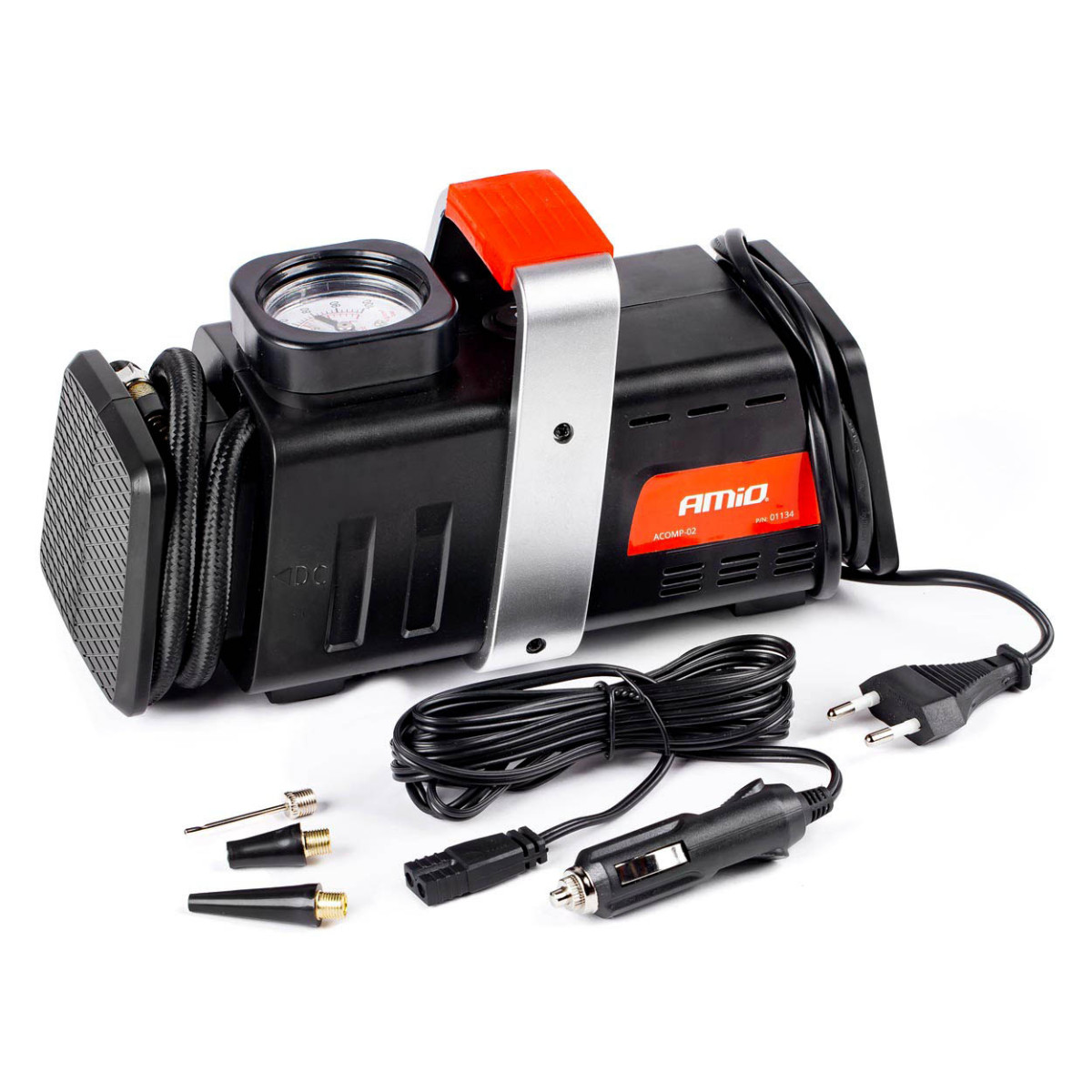 Car air compressor 12V/230V ACOMP-02 AMIO-01134