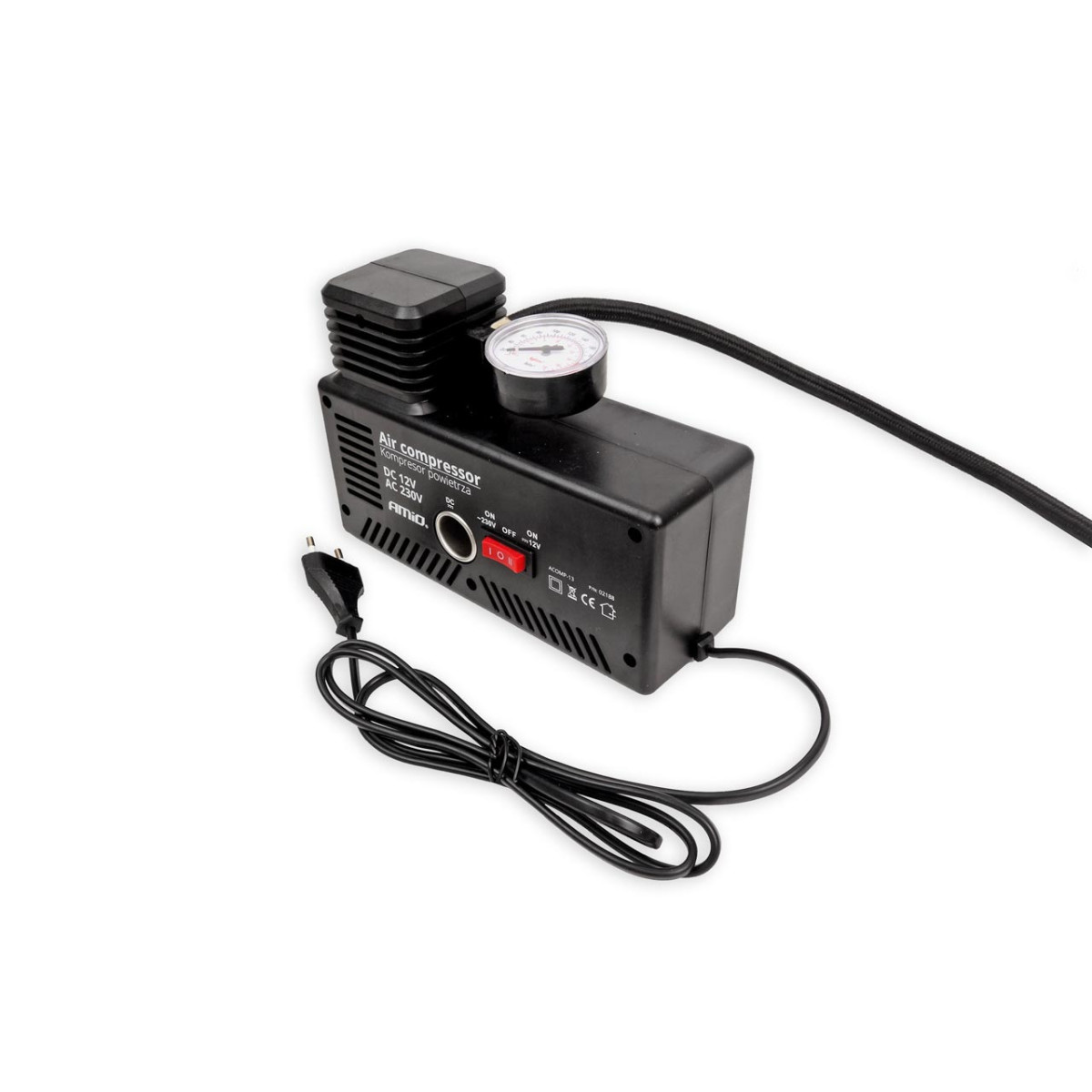 Car compressor 12V / 230V, AMIO-02188