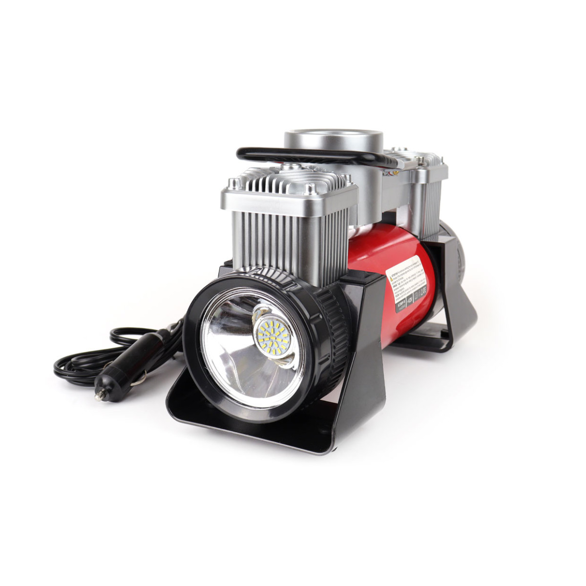 Car air compressor, 2 cylinders 12V HQ AMiO-02640