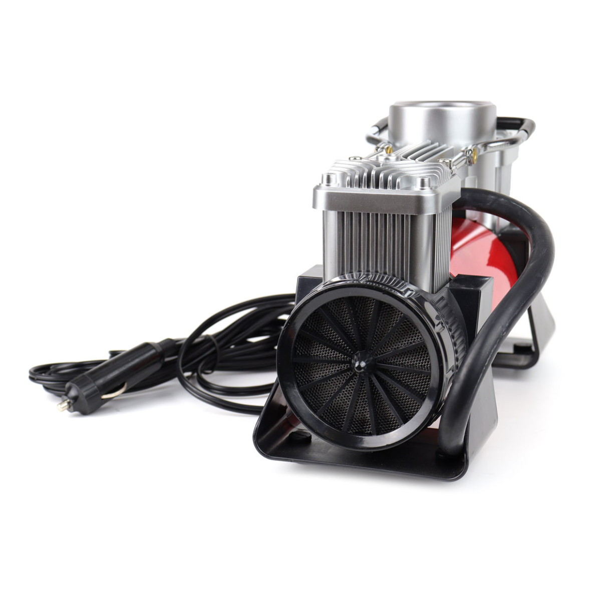 Car air compressor, 2 cylinders 12V HQ AMiO-02640