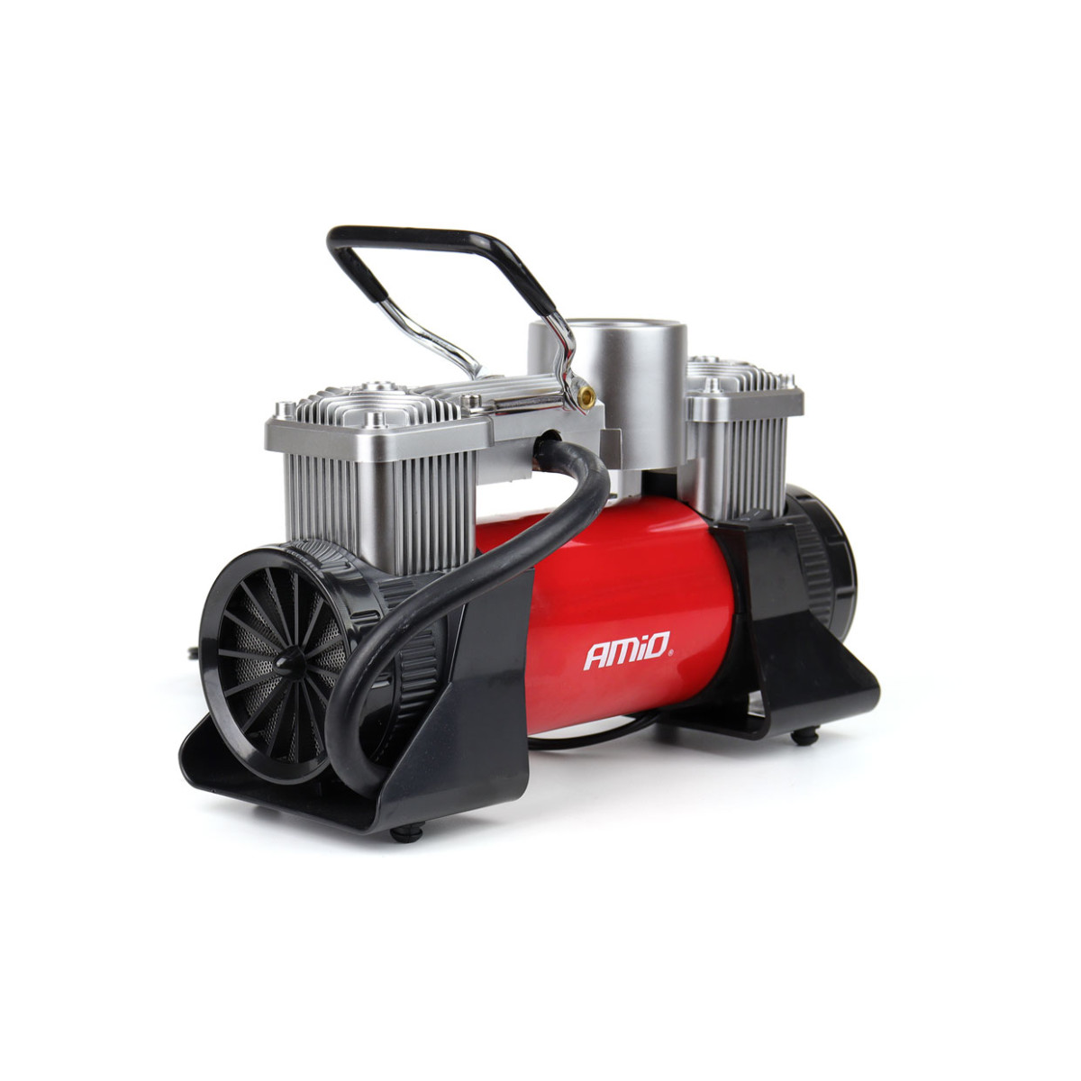 Car air compressor, 2 cylinders 12V HQ AMiO-02640