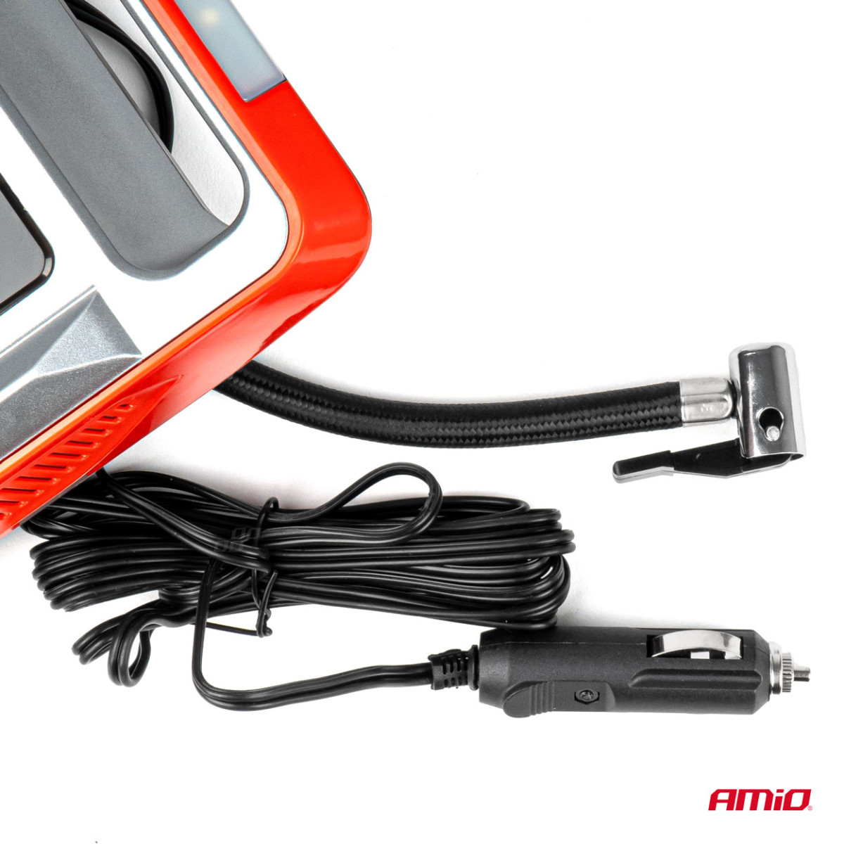 Car air compressor 12 V, LCD, LED, AMIO-03268