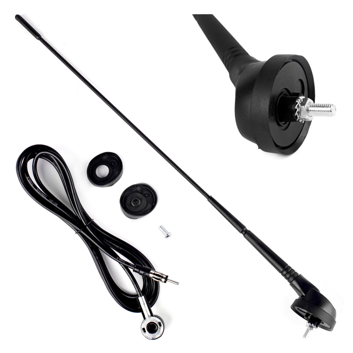 Car antenna 40 cm, ANT06 AMIO-01297
