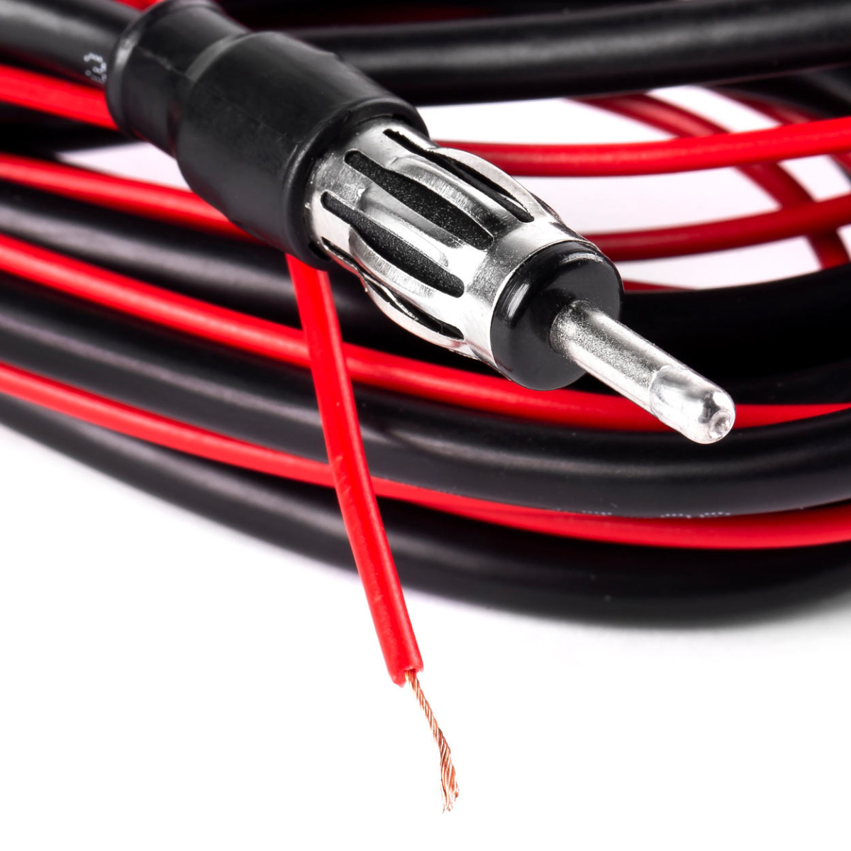 Car antenna 40 cm with amplifier, ANT08 AMIO-01511