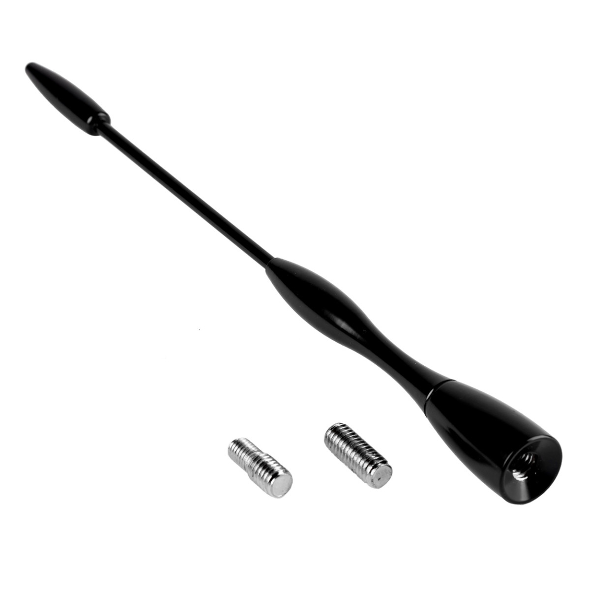 Car aluminum antenna, 16 cm, with 5/6 mm adapter, ANTM04 AMIO-01052