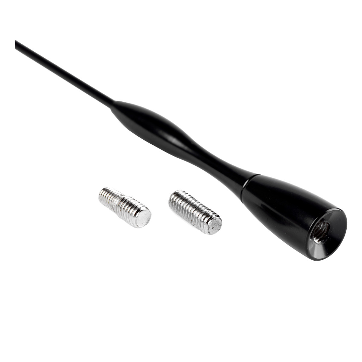 Car aluminum antenna, 16 cm, with 5/6 mm adapter, ANTM04 AMIO-01052