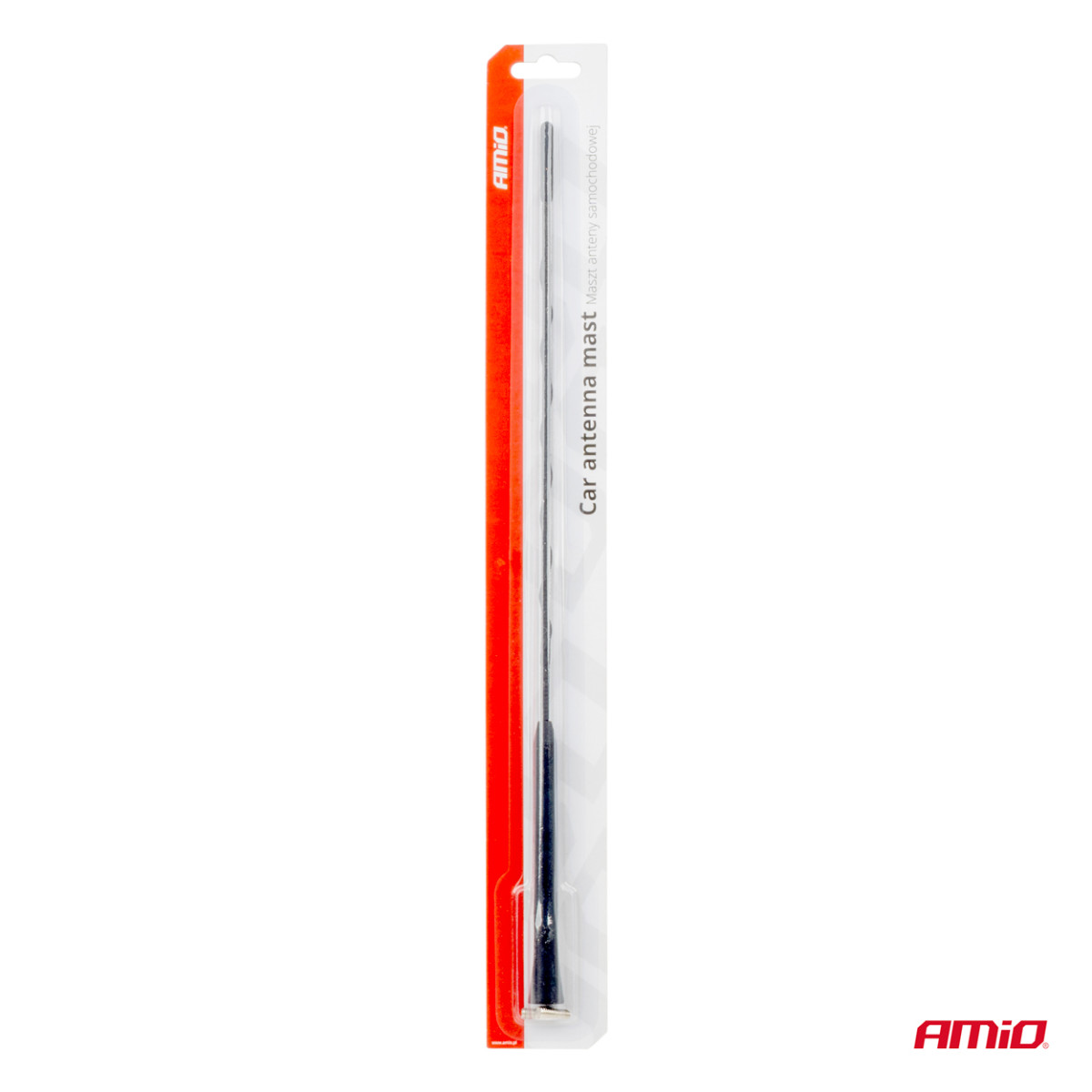 Car antenna, 41 cm, with 5/6 mm adapter, ANTM02 AMIO-01129