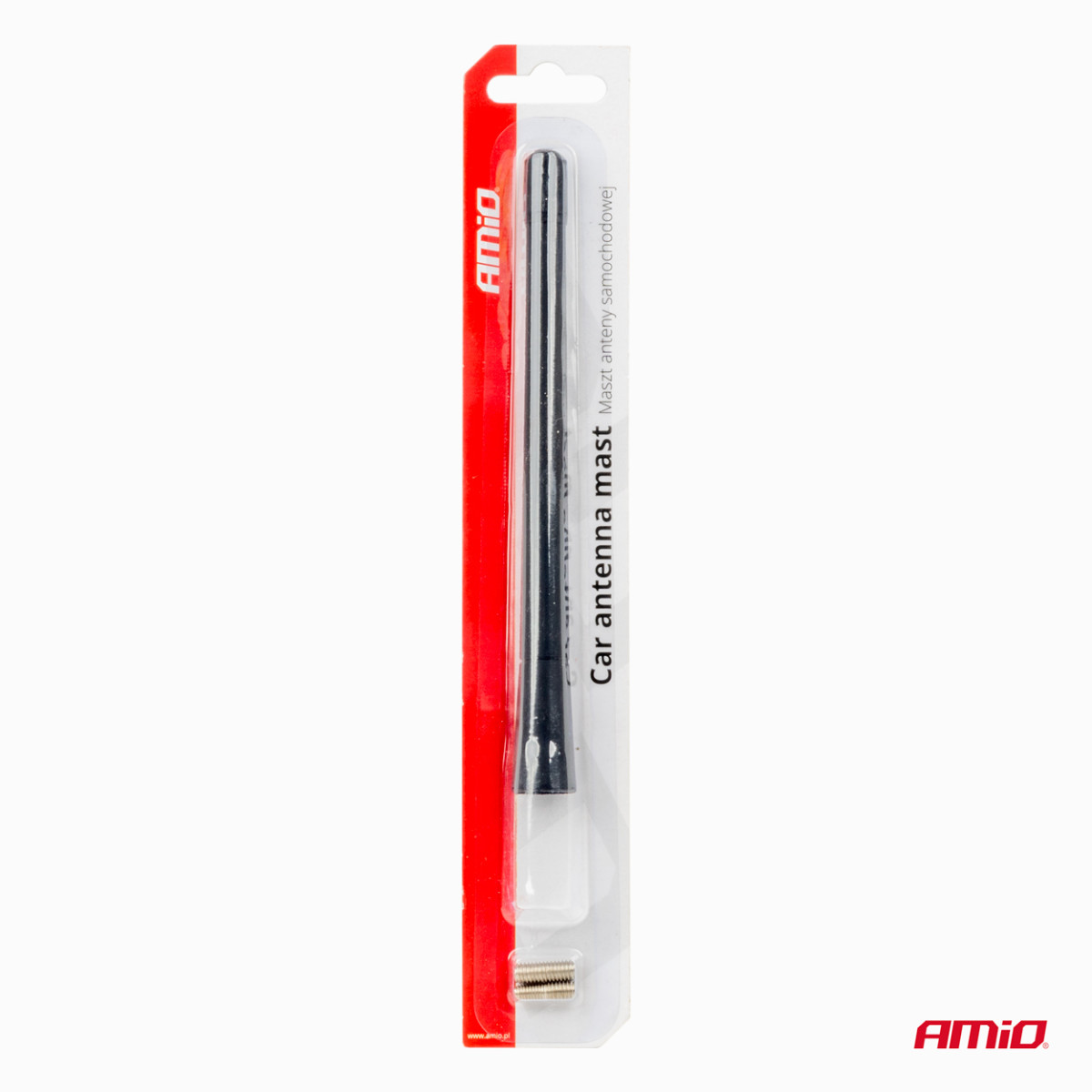 Car antenna with 2 adapters 5/6 mm ANTM01 AMIO-01051