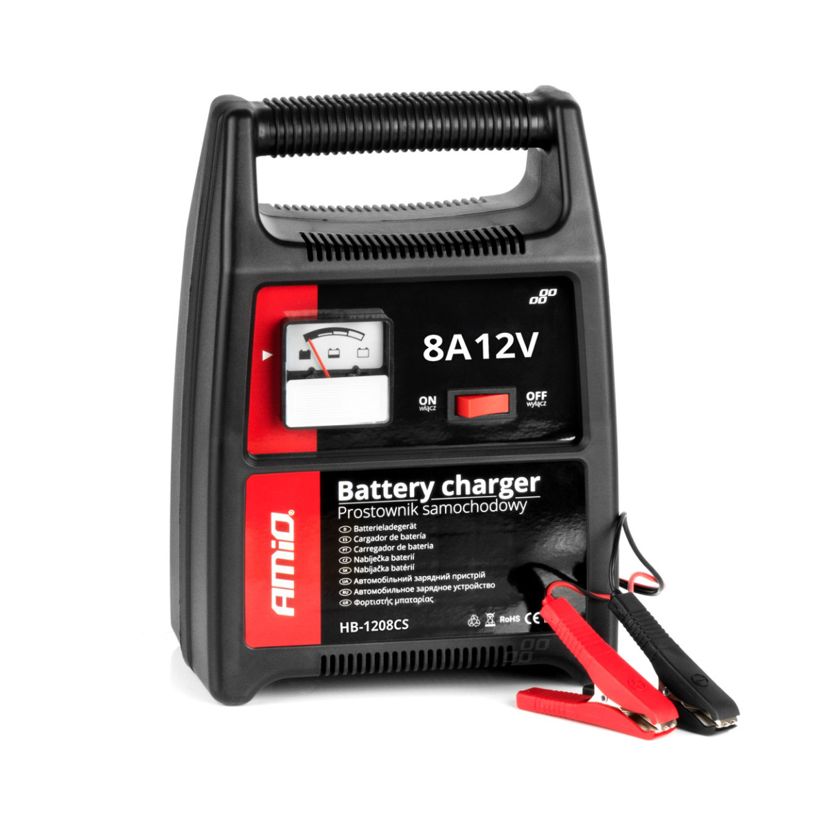 Battery charger SBC-8A 8A 12V AMIO-02086