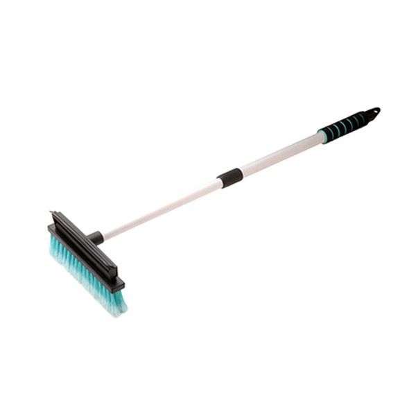 Telescopic brush with silicone squeegee 53-83 cm