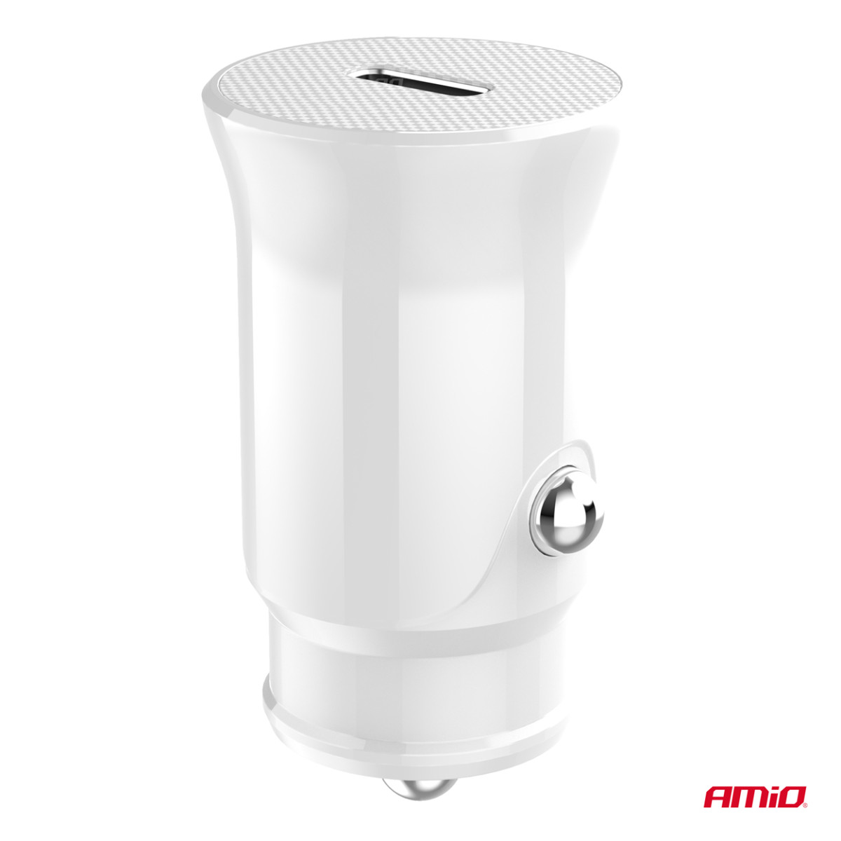 Car charger 20W 12/24V AMiO-03876