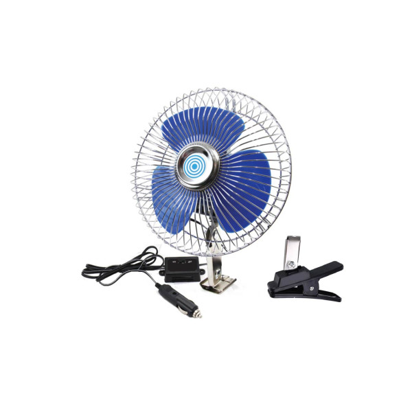 Car fan (metal) with screw and clip fastening, CFAN-15 + 24V