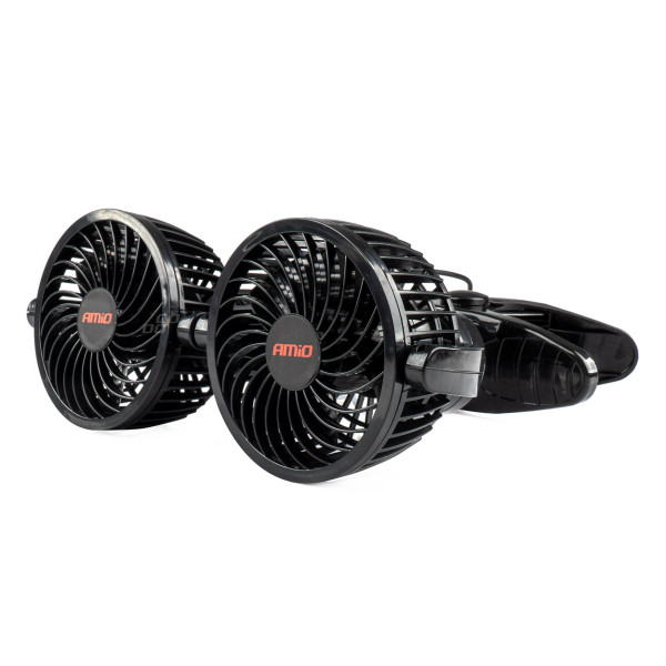 Car fan with clip 2x4" 12V