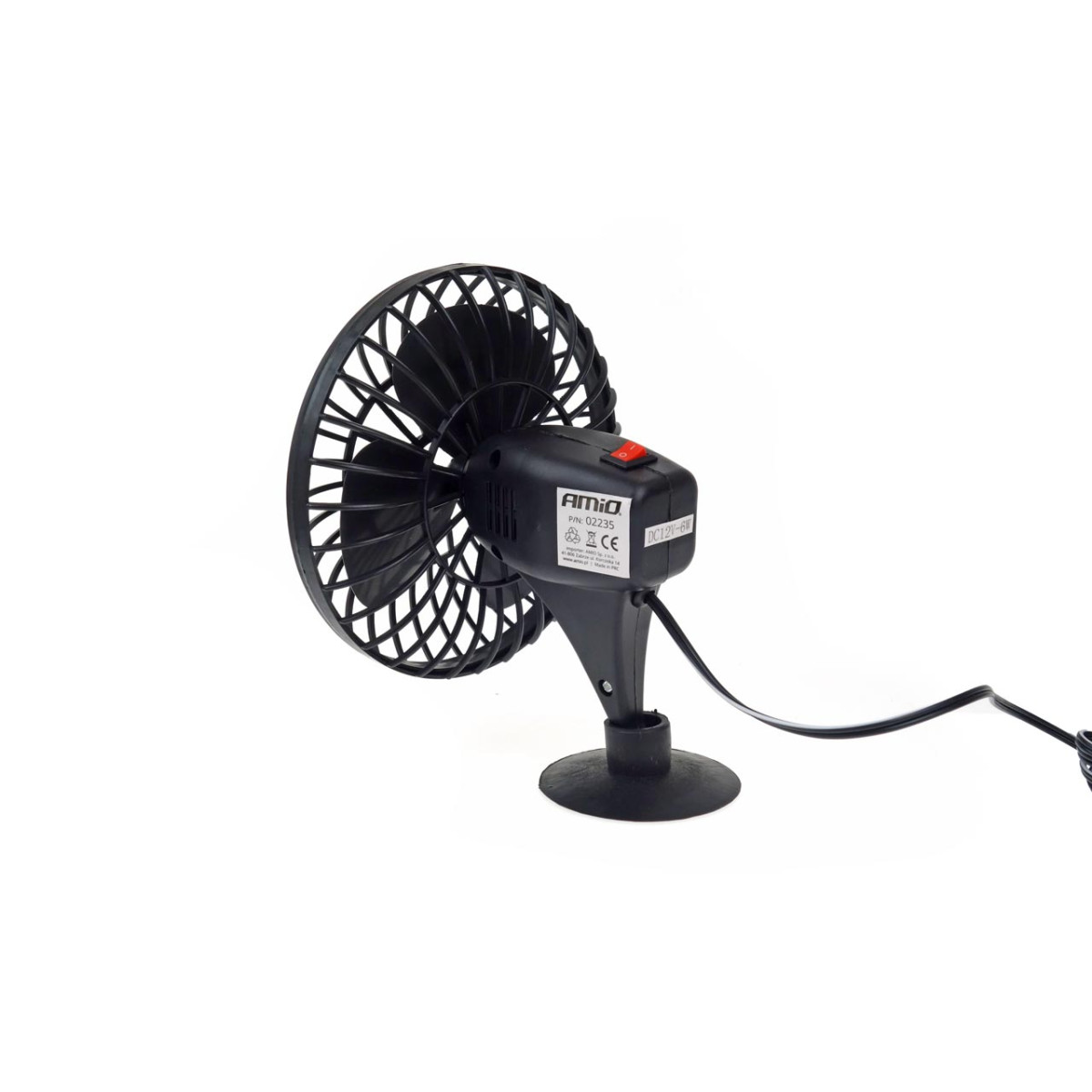 Car fan with suction cup, miniFAN 12V
