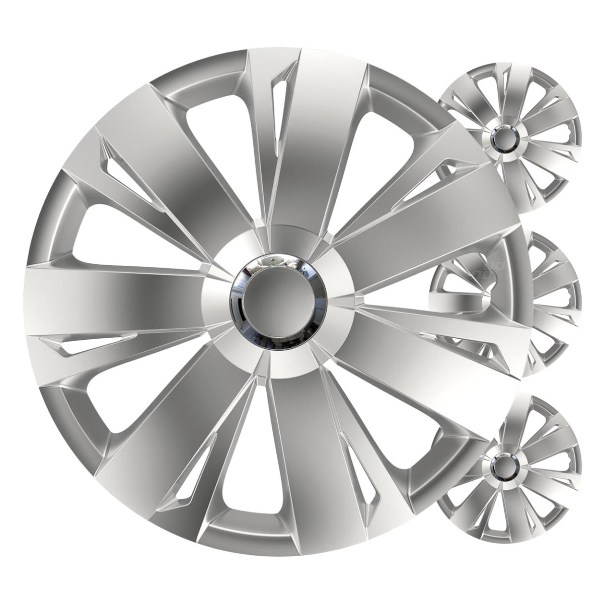 Wheel covers 4 pcs. Energy, silver 15"