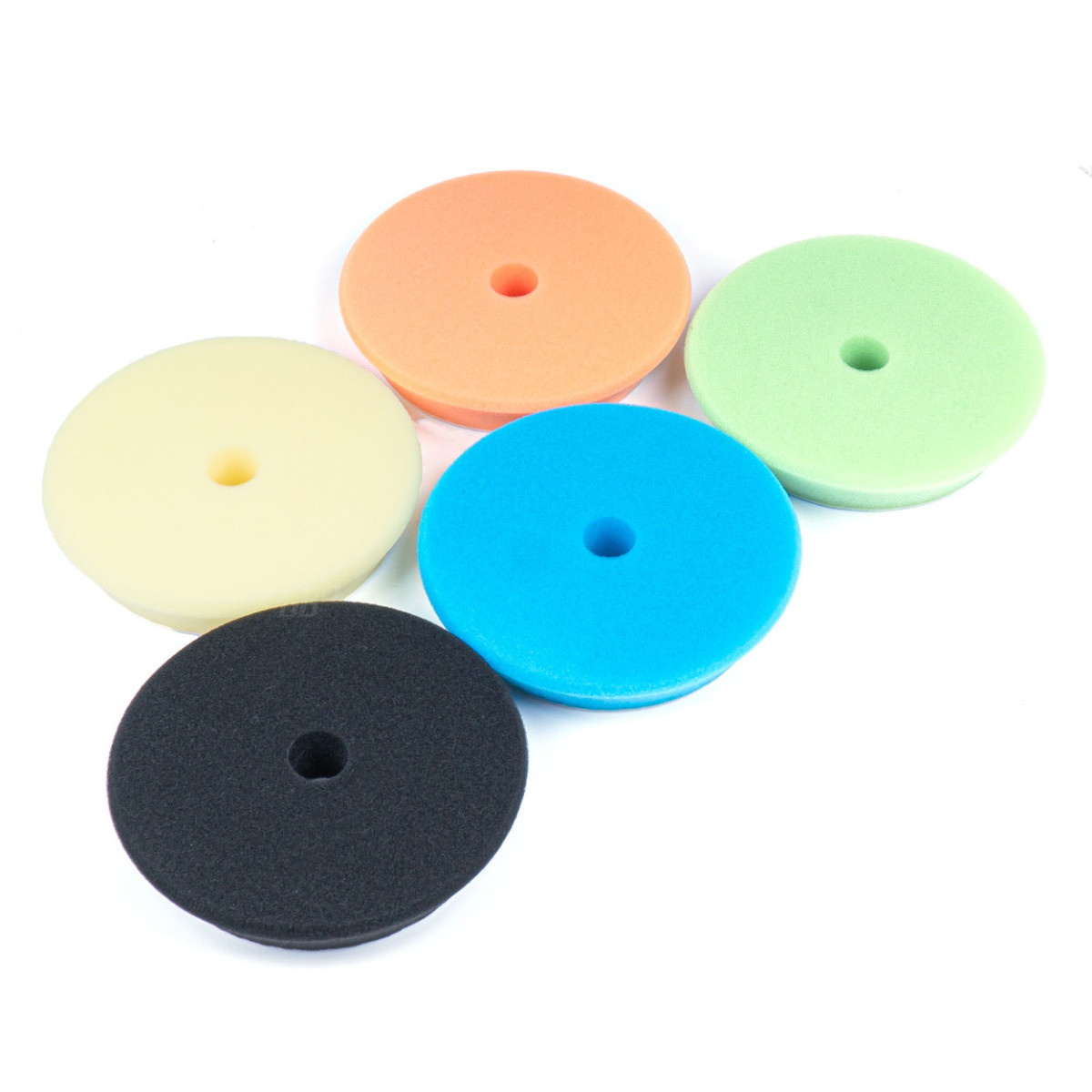 Polishing disc set, 150 mm 5 pcs. AMIO-03709