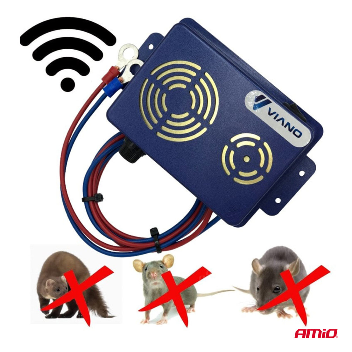 Car rodent repeller DUO-LED