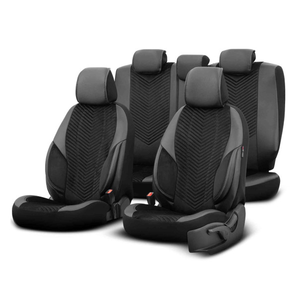 Universal seat covers OTOM, ADVANCED - black
