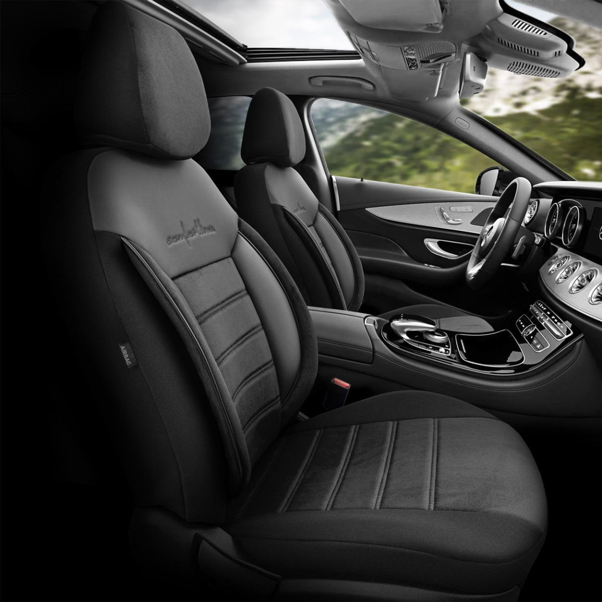 Universal seat covers OTOM, COMFORTLINE - black