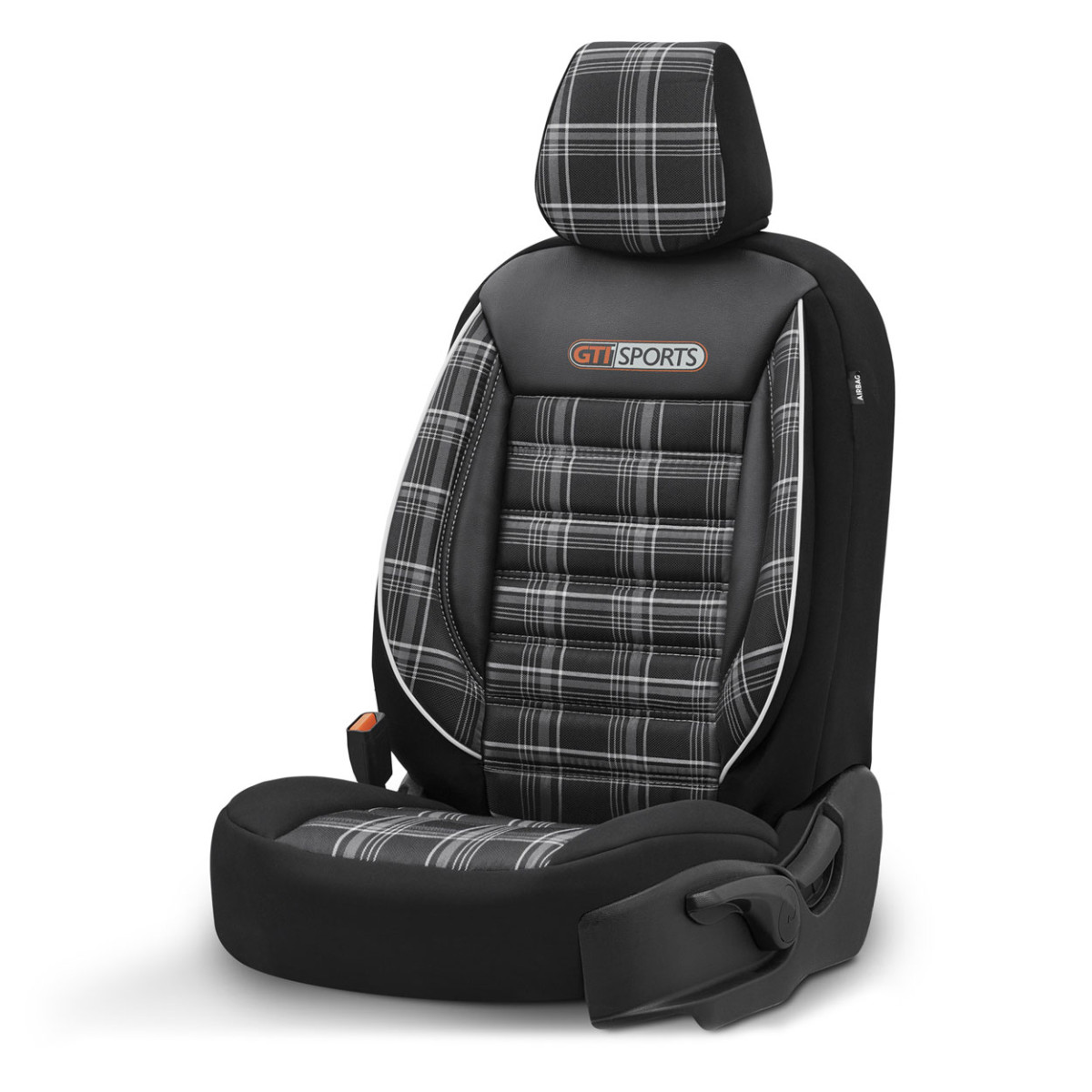 Universal seat covers OTOM, GTI SPORT - black / gray