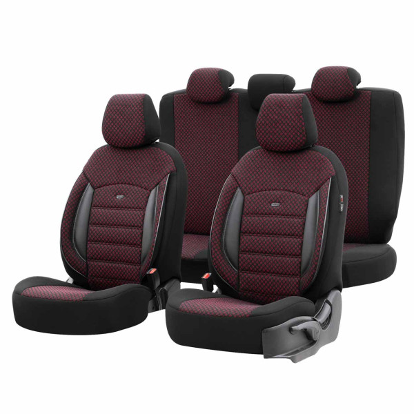 Universal seat covers OTOM, SPORT PLUS - bordeaux