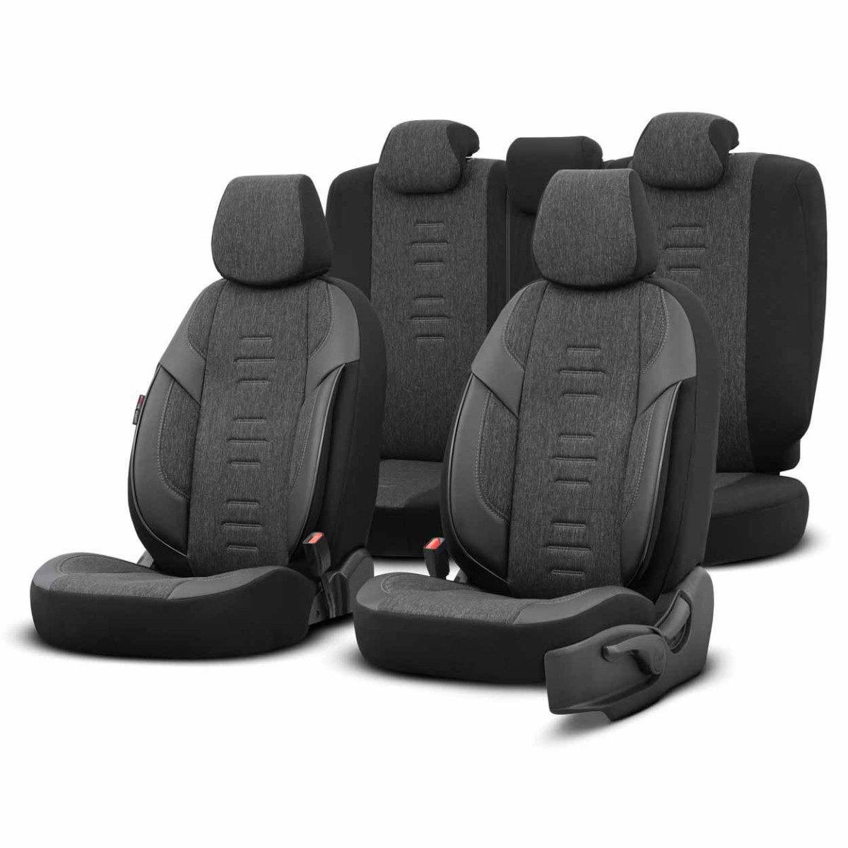 Universal seat covers OTOM, THRONE - dark gray