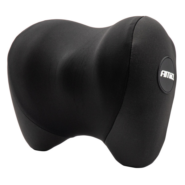 Car seat headrest pillow with MEMORY foam, black, CSH-05 AMIO-02961