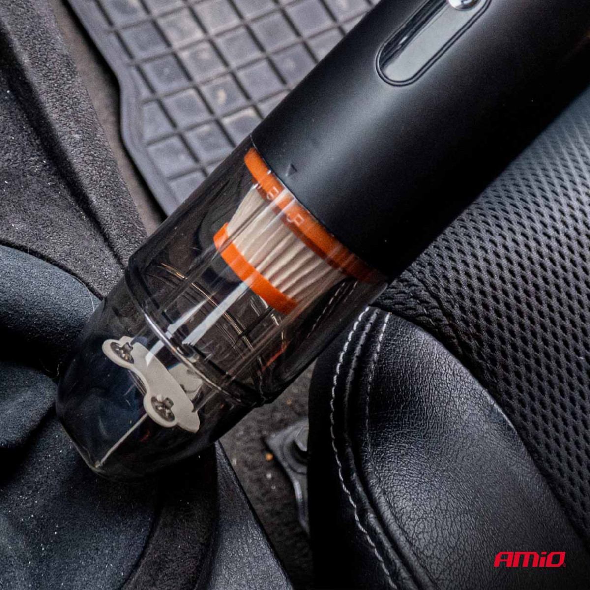Cordless car vacuum cleaner 6 kPa, 50W, 150 ml AMIO-04888
