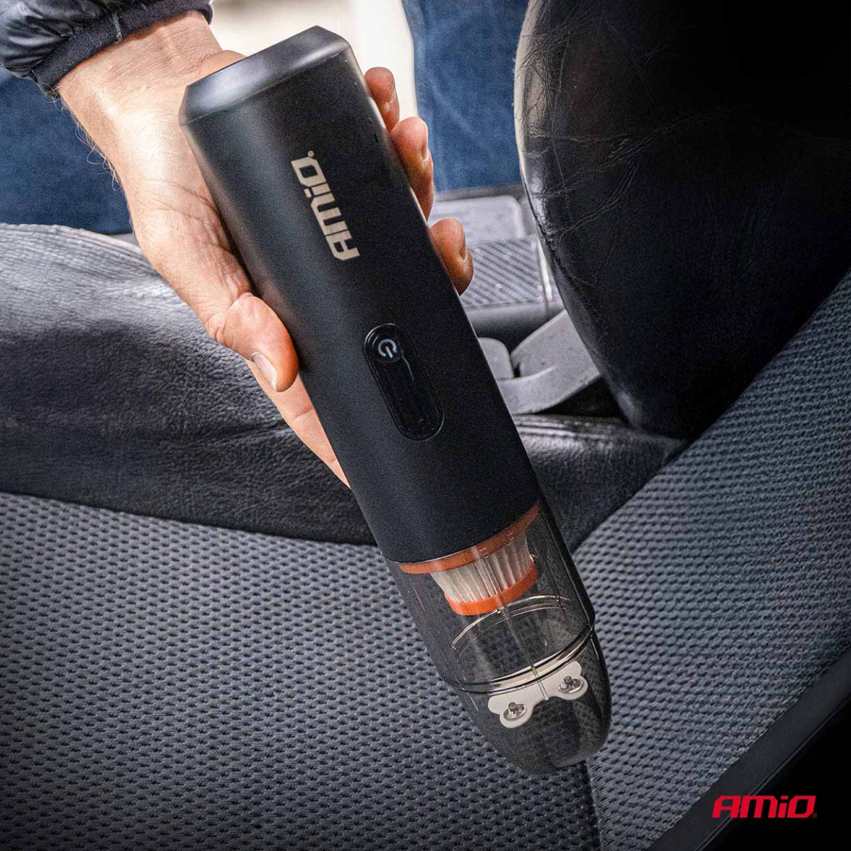 Cordless car vacuum cleaner 6 kPa, 50W, 150 ml AMIO-04888