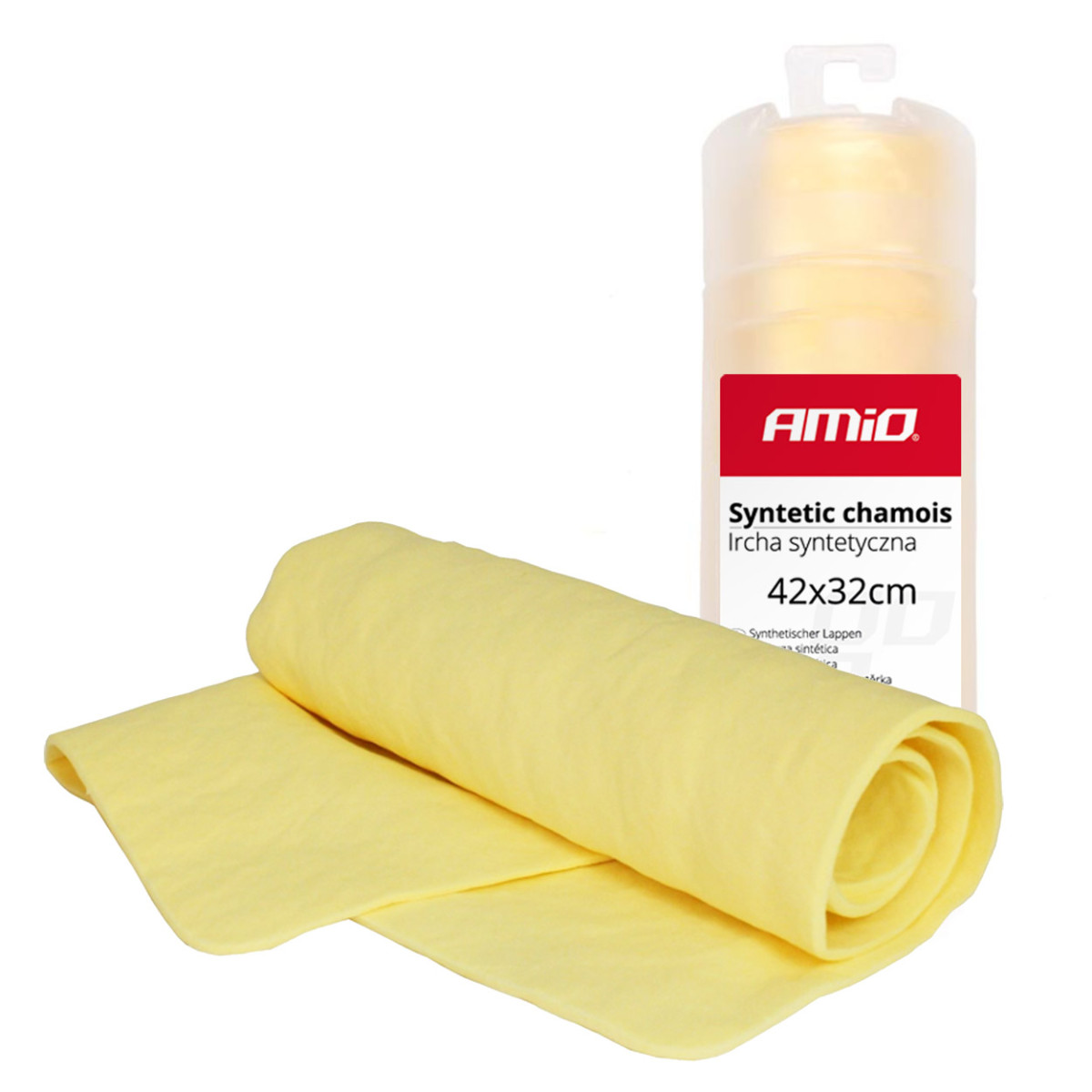 Synthetic chamois cloth 42 × 32 cm Cwash-04 AMIO-01748